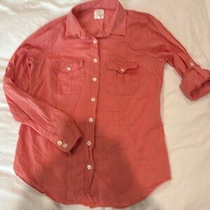 J. Crew Perfect fit cotton blouse S